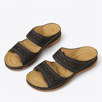 CMF Women Orthopedic Slippers Arch-support Ventilated Open Toe Casual Summer Sandals