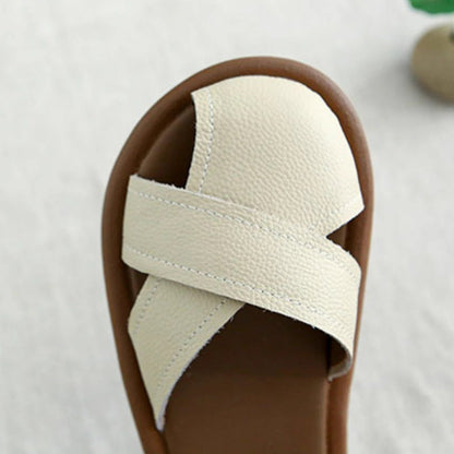 Women's Summer Soft Sole Sandals – One-Strap Easy Slip-On Design