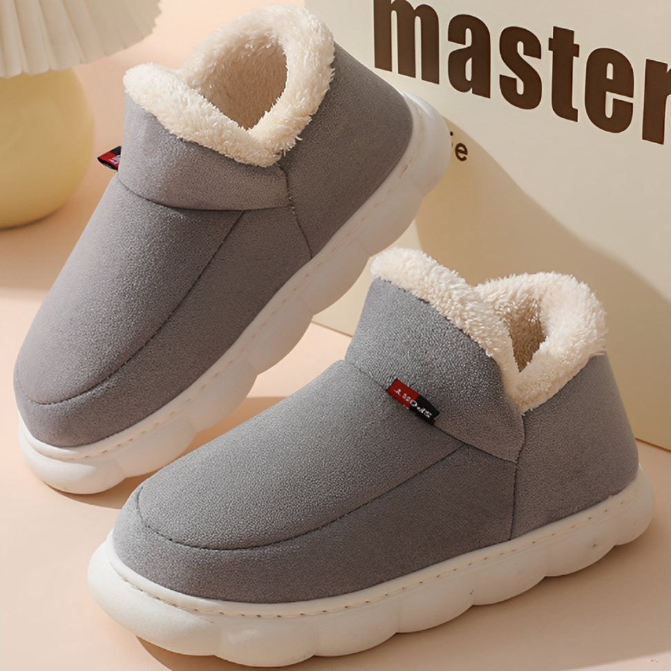 CMF Women Winter Boots Warm Comfortable Fur Lining Non-slip Cushioned Indoor Outdoor