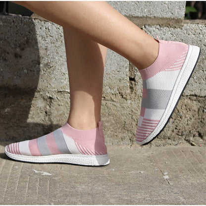 🔥LAST DAY 49% OFF- Women Breathable Platform Flats Bunion Corrector Slip On Shoes (BUY 2 FREE SHIPPING)