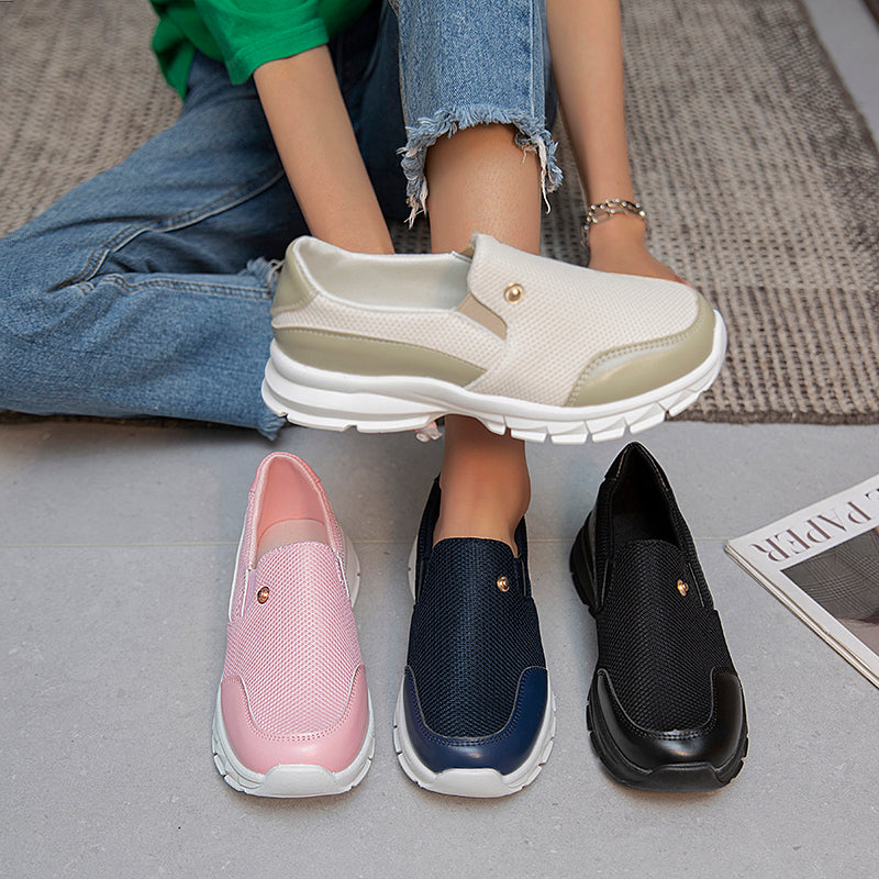 🔥LAST DAY 60% OFF- Slip- Women's Slip-On Orthopedic Diabetic Walking Sneakers- Buy 2 Free shipping
