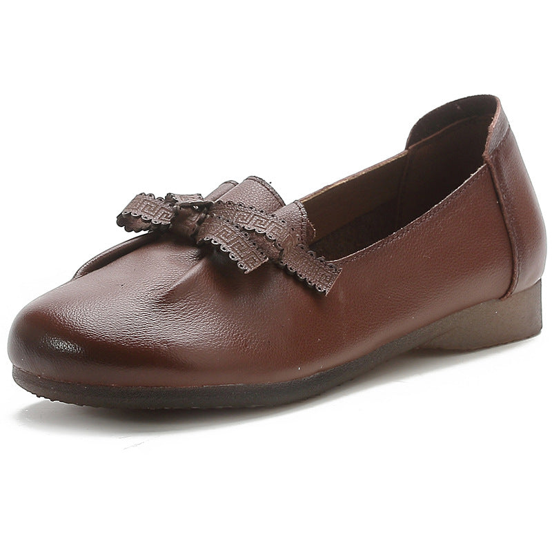 Women's Solid Color Flat Shoes