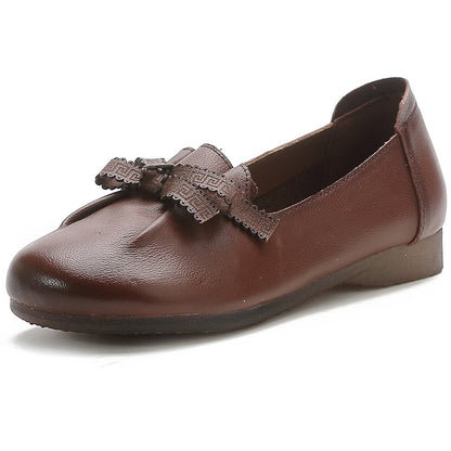Women's Solid Color Flat Shoes