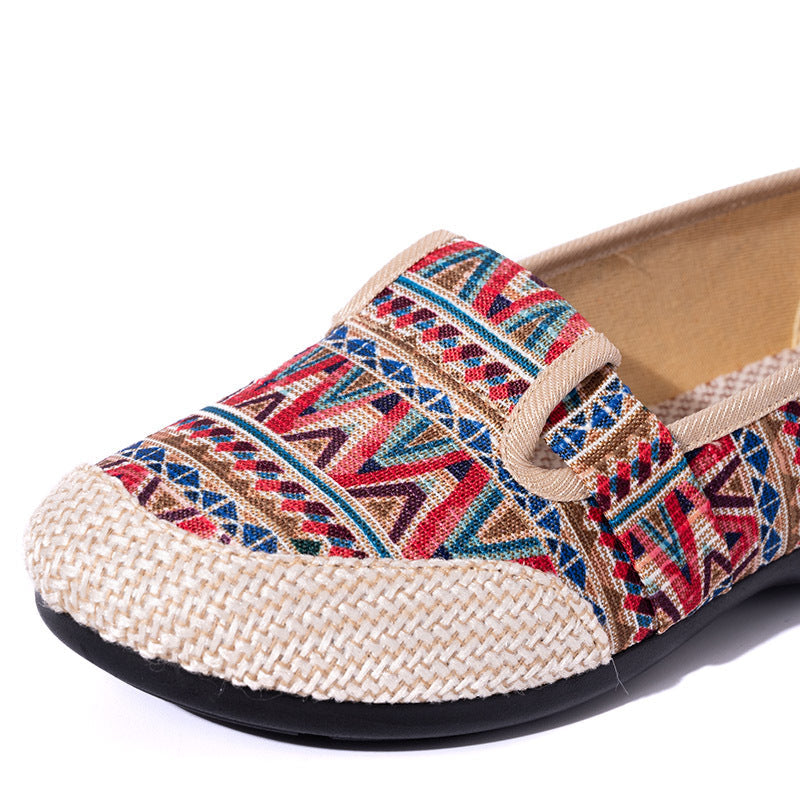 🔥Last day 60% OFF- Women's Vintage Slip On Shallow Loafers-Buy 2 Free shipping
