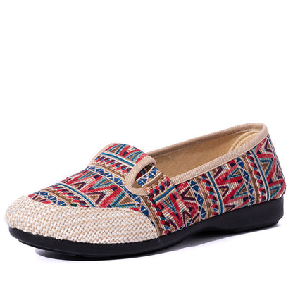 🔥Last day 60% OFF- Women's Vintage Slip On Shallow Loafers-Buy 2 Free shipping