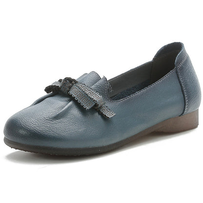 Women's Solid Color Flat Shoes