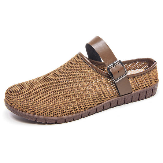 Women’s Breathable Knit Slip-On Flats – Lightweight Summer Comfort Shoes