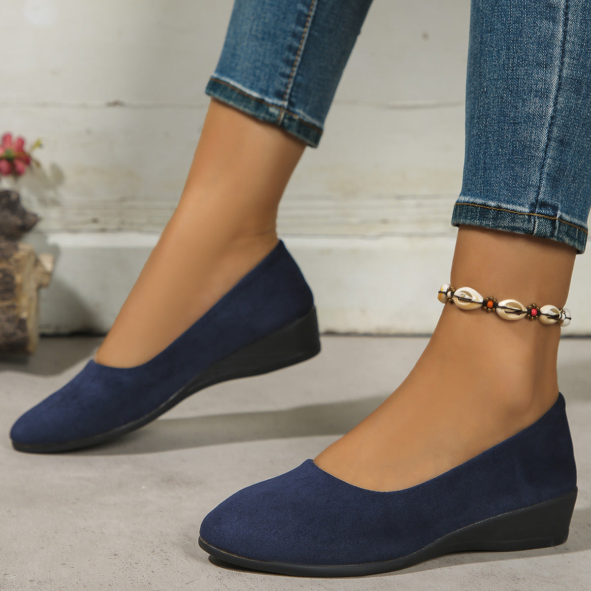 Women’s Platform Wedge Walking Shoes – Easy Fit for Travel & Daily Wear