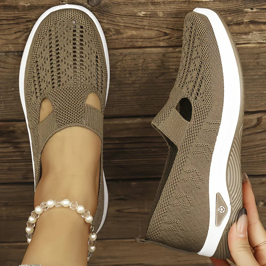 2026 Women Breathable Flats Orthopaedic Slip On Shoes