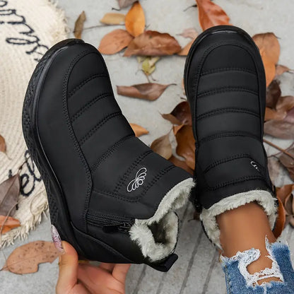 Women’s Waterproof Winter Boots – Thick Warm Lining, Anti-Skid Sole | Perfect Snow Boots for Women