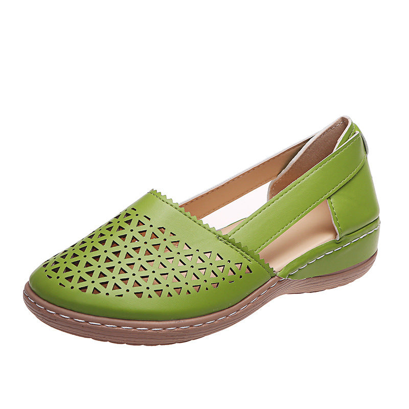 Women's Wedges Orthopedic Hollow Out Vintage Sandals