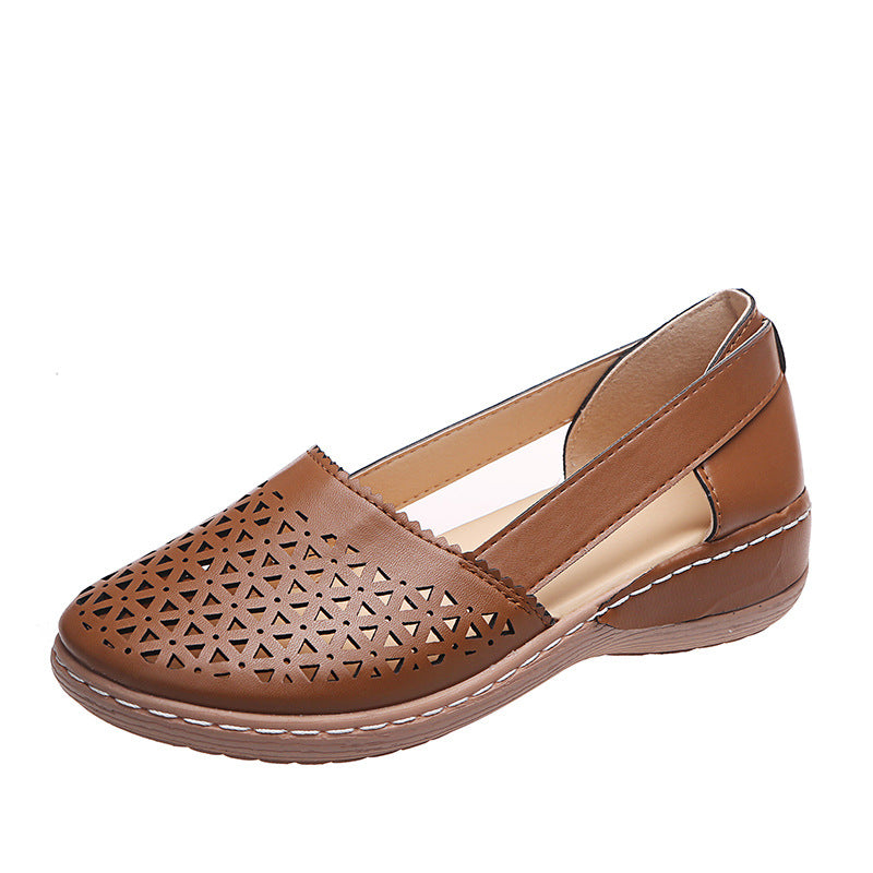 Women's Wedges Orthopedic Hollow Out Vintage Sandals
