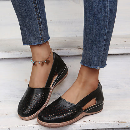 Women's Wedges Orthopedic Hollow Out Vintage Sandals