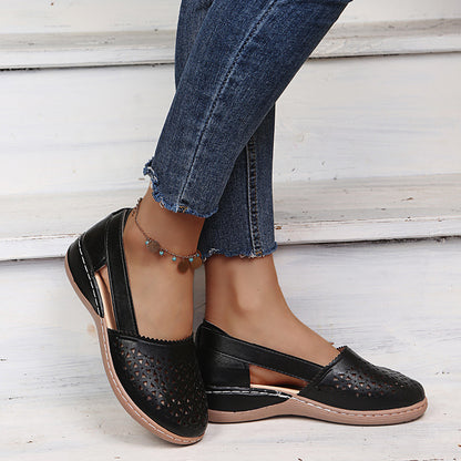 Women's Wedges Orthopedic Hollow Out Vintage Sandals