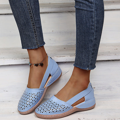 Women's Wedges Orthopedic Hollow Out Vintage Sandals