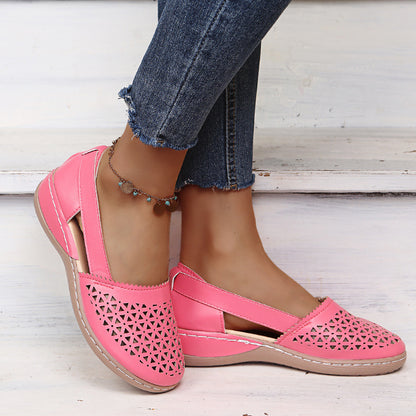 Women's Wedges Orthopedic Hollow Out Vintage Sandals