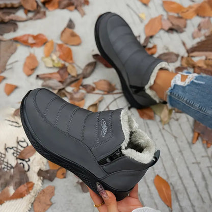 Women’s Waterproof Winter Boots – Thick Warm Lining, Anti-Skid Sole | Perfect Snow Boots for Women