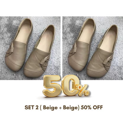 Last Day Promotion 60% OFF - Women's leather soft-soled non-slip shoes