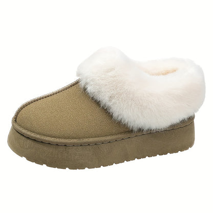🔥Last Day 50% OFF -Women's Plush Lined Furry Snow Boots-Buy 2 Free Shipping