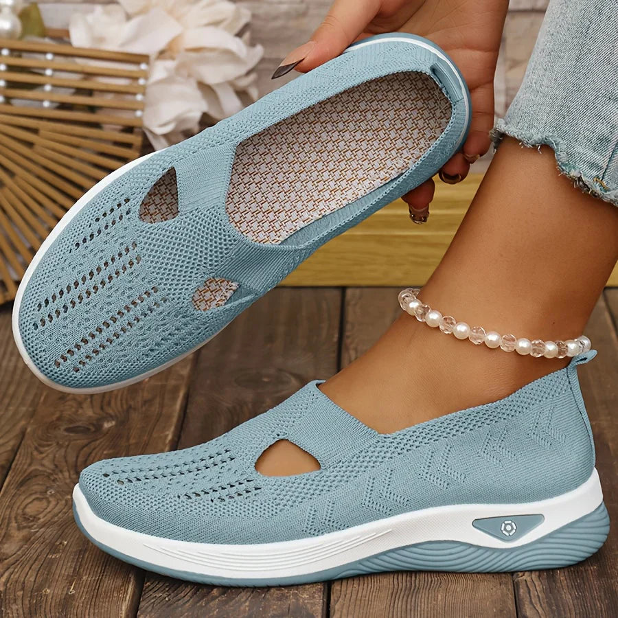 2026 Women Breathable Flats Orthopaedic Slip On Shoes