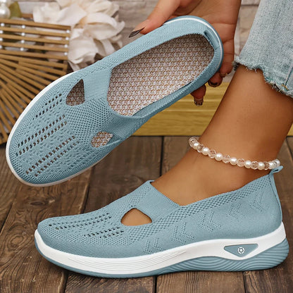 2026 Women Breathable Flats Orthopaedic Slip On Shoes