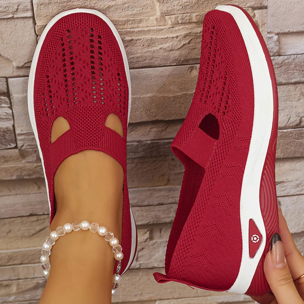 2026 Women Breathable Flats Orthopaedic Slip On Shoes