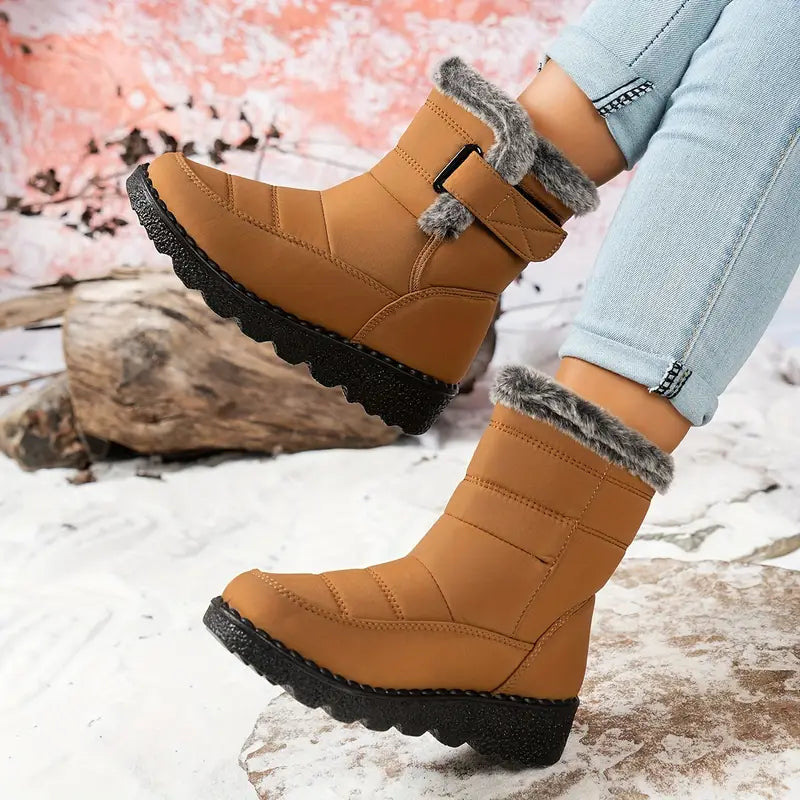 Women’s Insulated Ankle Snow Boots – Stylish, Warm & Practical Cold-Weather Footwear