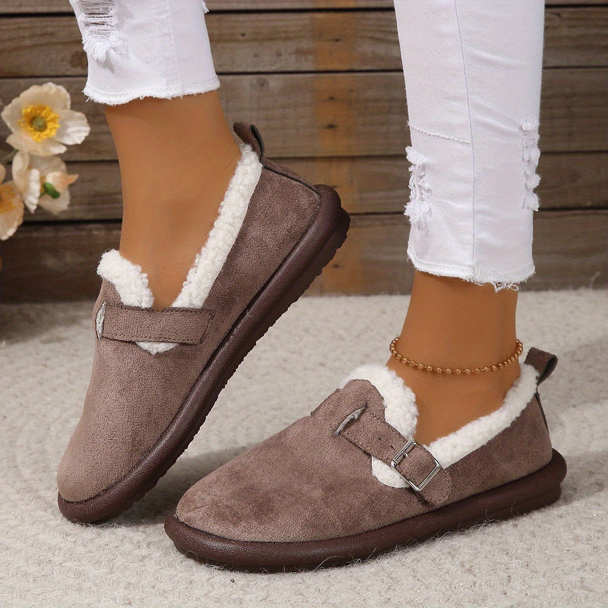 🔥Last Day Promotion - 60%OFF -Women's Plush Arch Support Shoes