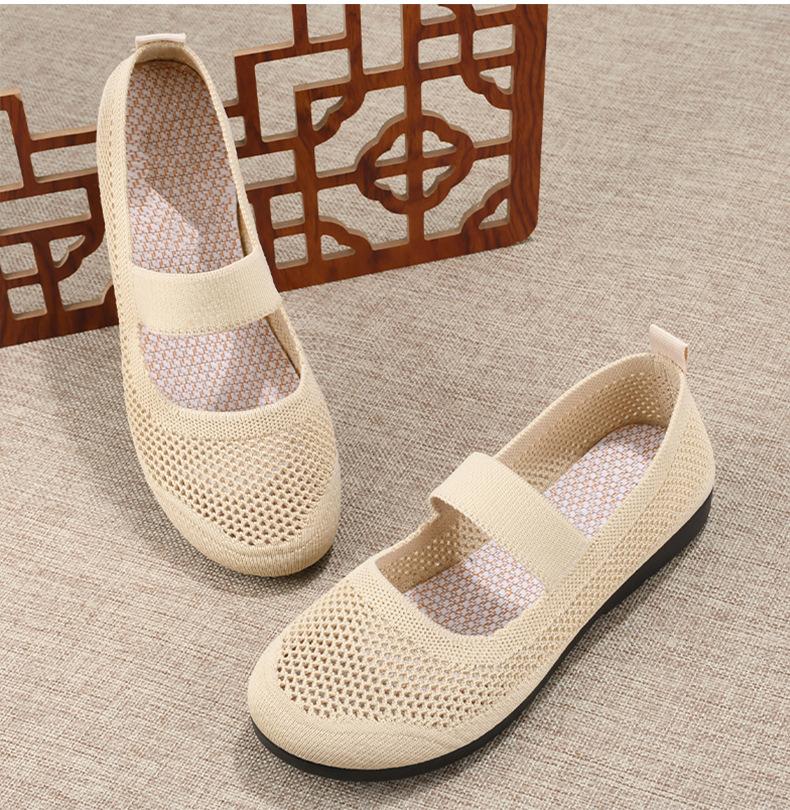 🔥Last Day 60% OFF —  Flat casual breathable openwork Orthopedic shoes