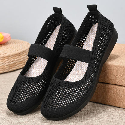 🔥Last Day 60% OFF —  Flat casual breathable openwork Orthopedic shoes