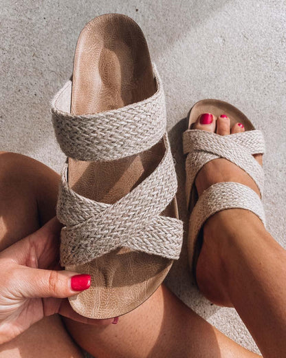 Melarey Stacked Sole Miri Sandals