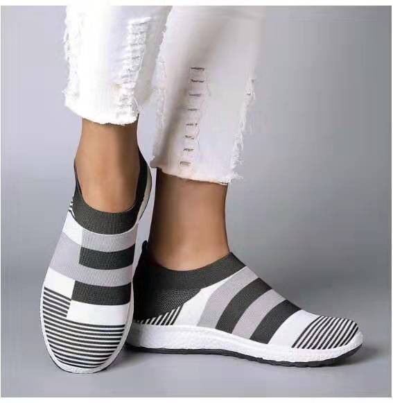 🔥LAST DAY 49% OFF- Women Breathable Platform Flats Bunion Corrector Slip On Shoes (BUY 2 FREE SHIPPING)