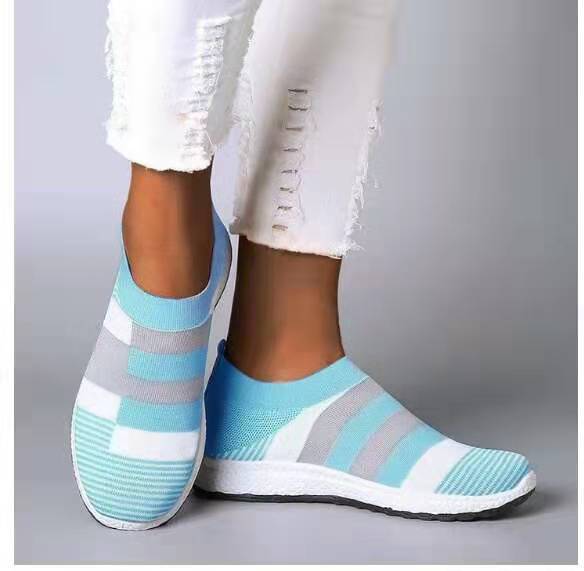 🔥LAST DAY 49% OFF- Women Breathable Platform Flats Bunion Corrector Slip On Shoes (BUY 2 FREE SHIPPING)