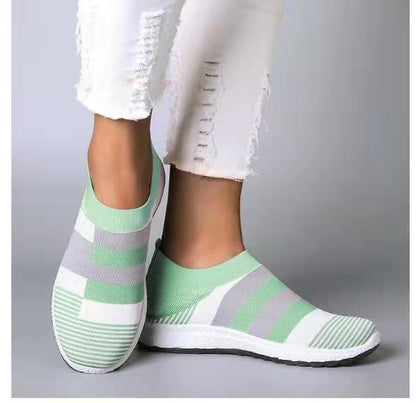 🔥LAST DAY 49% OFF- Women Breathable Platform Flats Bunion Corrector Slip On Shoes (BUY 2 FREE SHIPPING)