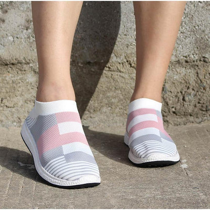 🔥LAST DAY 49% OFF- Women Breathable Platform Flats Bunion Corrector Slip On Shoes (BUY 2 FREE SHIPPING)