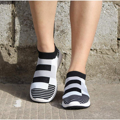 🔥LAST DAY 49% OFF- Women Breathable Platform Flats Bunion Corrector Slip On Shoes (BUY 2 FREE SHIPPING)
