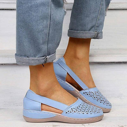 Women's Wedges Orthopedic Hollow Out Vintage Sandals