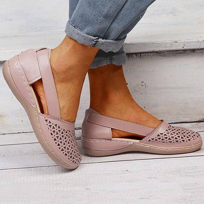 Women's Wedges Orthopedic Hollow Out Vintage Sandals